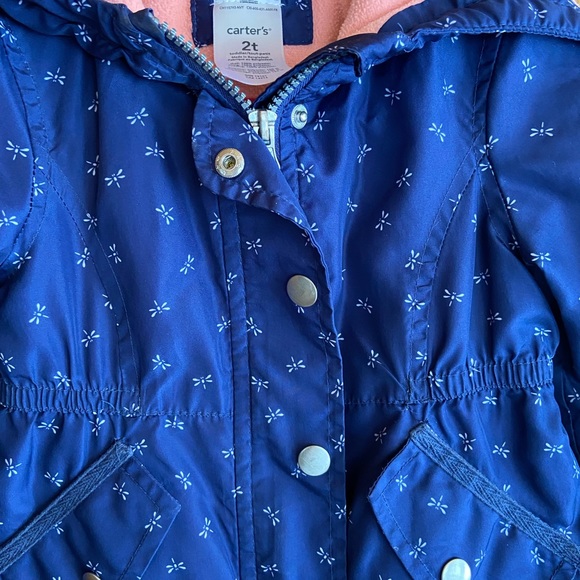 Carter’s fleece lined spring/ fall jacket - Picture 3 of 6
